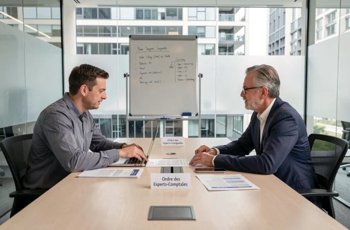 Consultation professionnelle entre experts sur les conditions réglementaires d'accès à la profession d'expert-comptable avec casier judiciaire